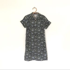 Faded Floral Day Dress
